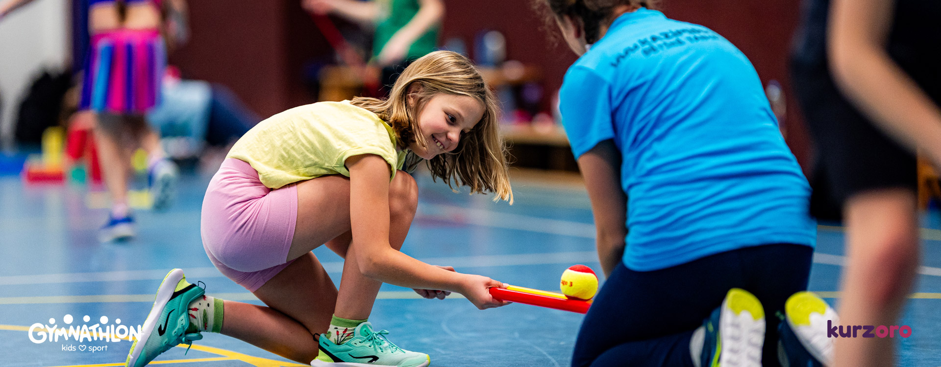 Gymnathlon Active – sportovní kurz pro děti 8–11 let zaměřený na rozvoj všestrannosti a pravidelných pohybových návyků.