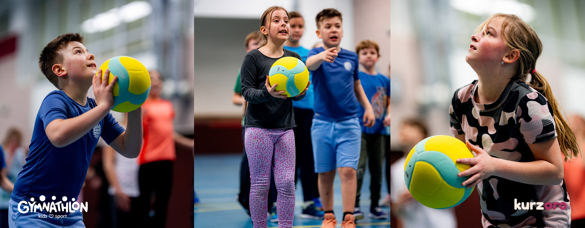 Gymnathlon Active – sportovní kurz pro děti 8–11 let zaměřený na rozvoj všestrannosti a pravidelných pohybových návyků.
