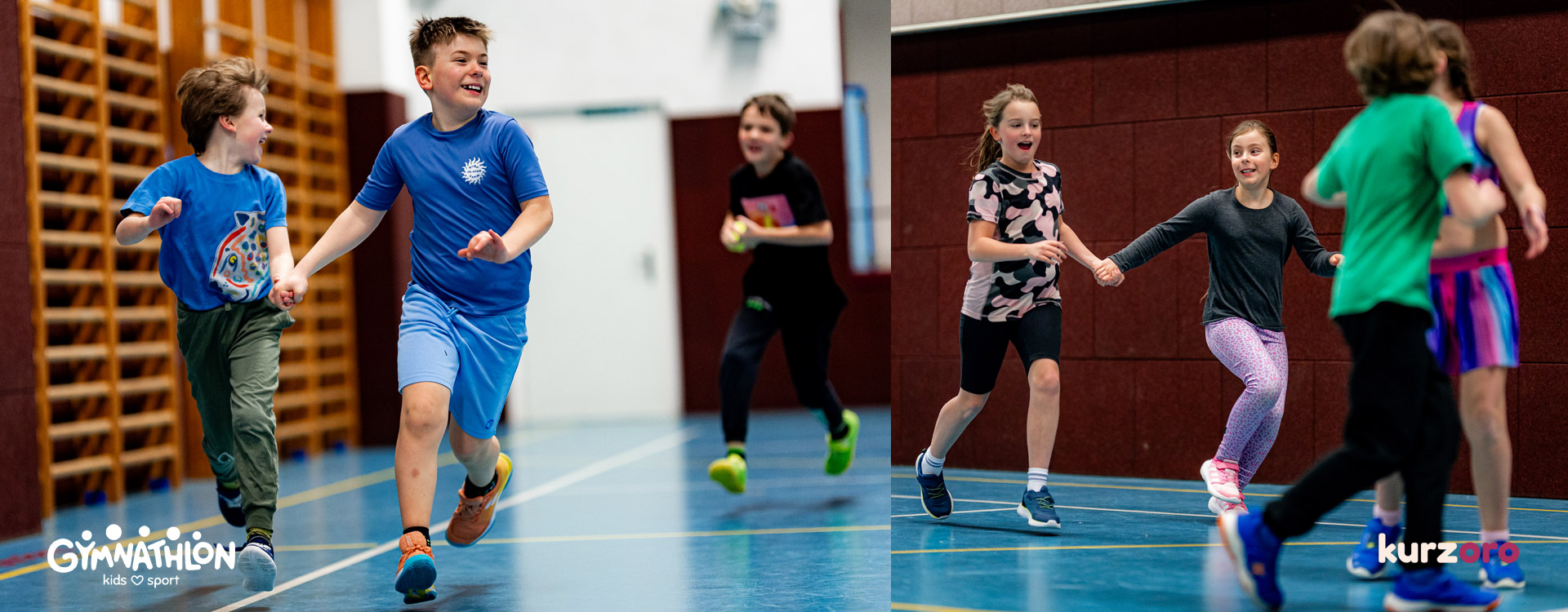 Gymnathlon Active – sportovní kurz pro děti 8–11 let zaměřený na rozvoj všestrannosti a pravidelných pohybových návyků.