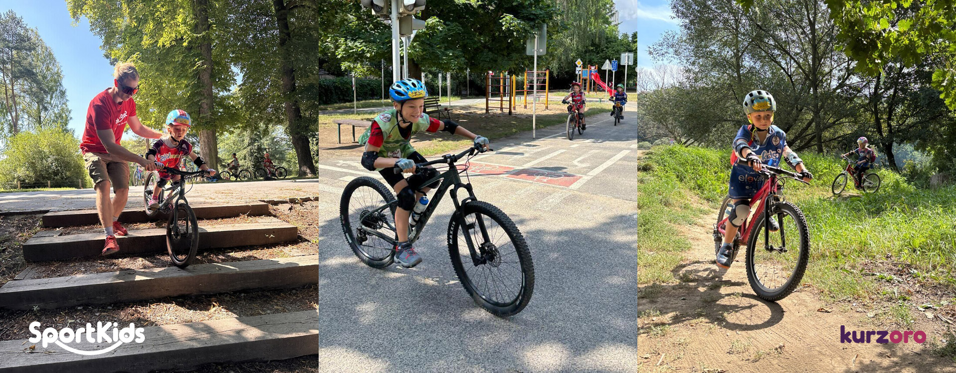 SportKids – všestranný sportovní kroužek pro děti 3–12 let, ve kterém si vyzkouší cyklistiku, tenis, lezení, inline bruslení a další pohybové aktivity.